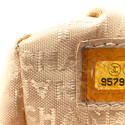 Chanel Caviar Square Stitched Bowler Beige 6 of 10