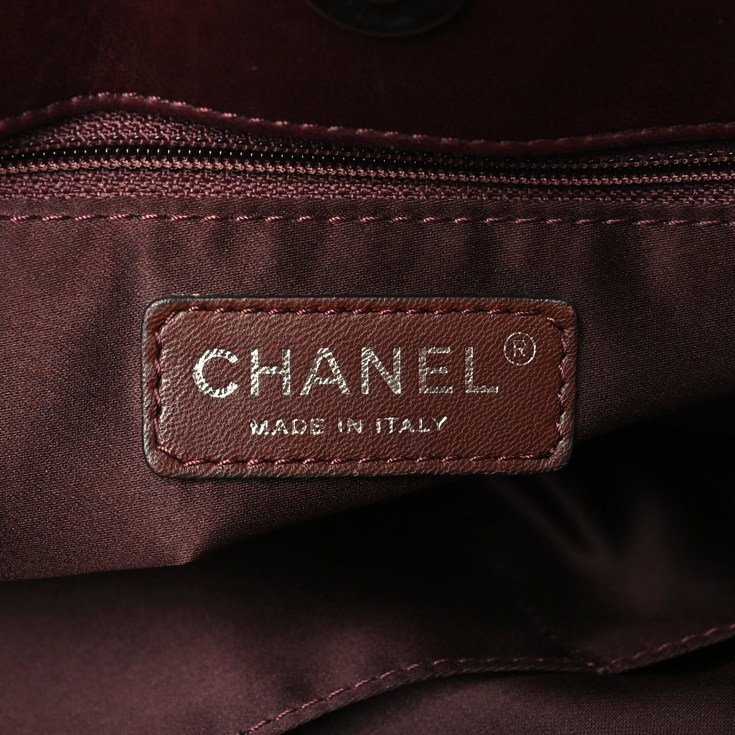 Lambskin Quilted Chanel 3 Maxi Tote Burgundy