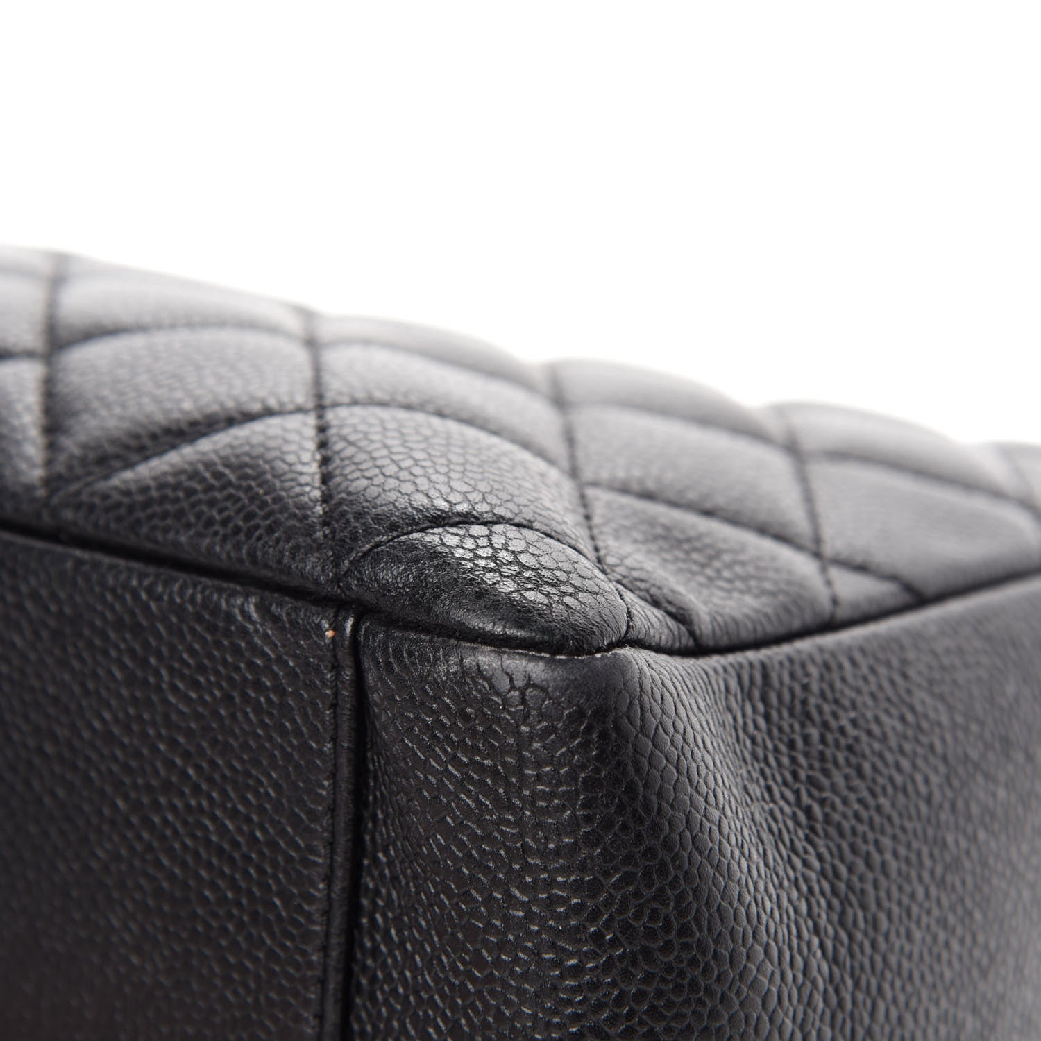 Chanel Caviar Quilted Grand Shopping Tote GST Black 9 of 12