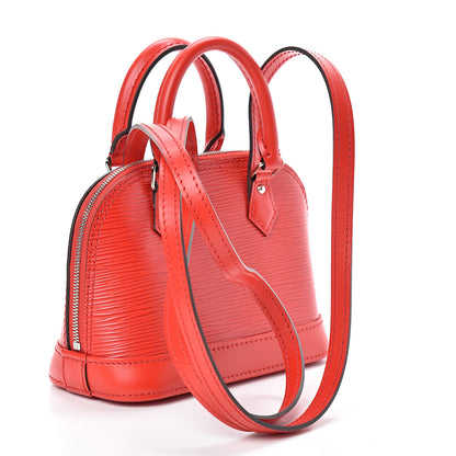 Louis Vuitton Epi Nano Alma Coquelicot 2 of 9