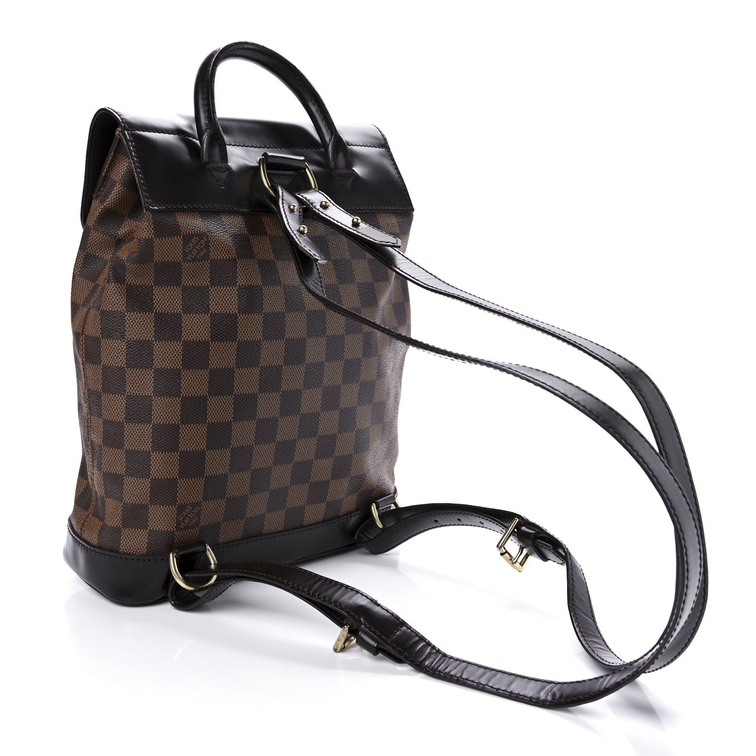 Louis Vuitton Damier Ebene Soho Backpack 3 of 9