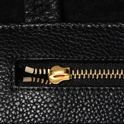 Celine Soft Grained Calfskin Medium Cabas Phantom Black 7 of 9