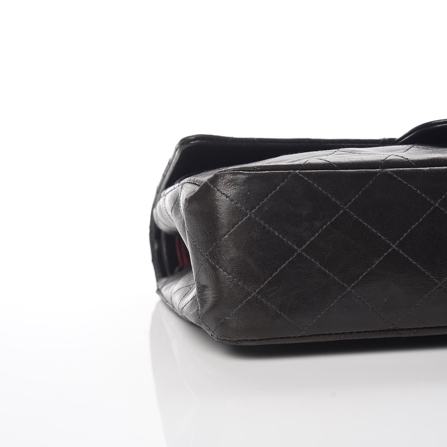 Chanel Lambskin Quilted Medium Double Flap Black 5 of 17