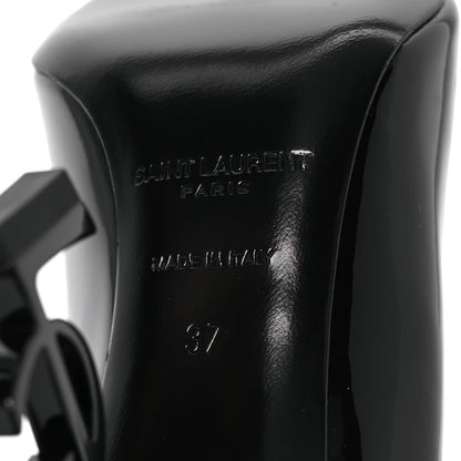 Saint Laurent Patent Opyum 85 Pumps 37 Black 8 of 12