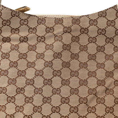 Gucci Monogram Creole Hobo Ivory 8 of 10
