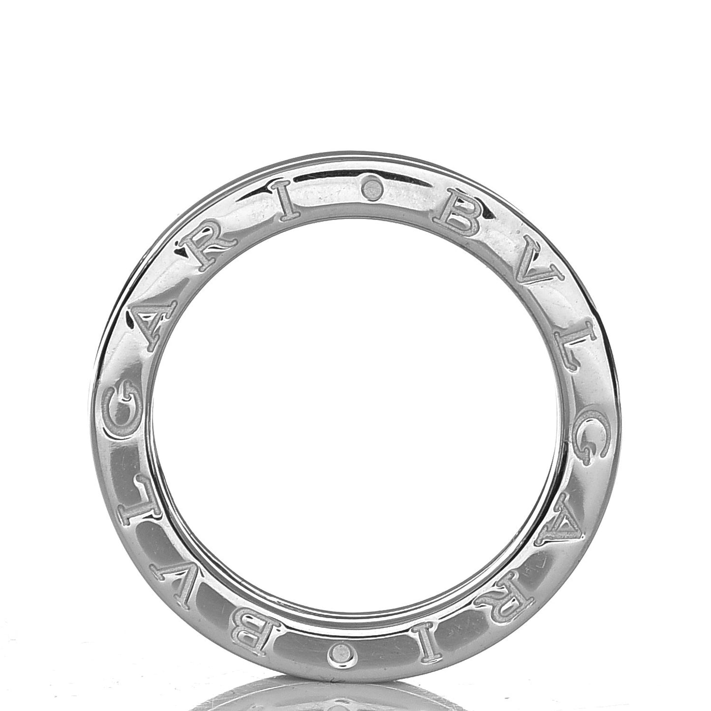 18K White Gold Diamond B.Zero1 Ring 51 5.75