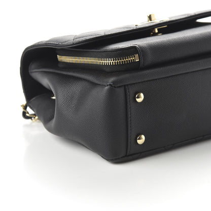Chanel Caviar Quilted Medium Business Affinity Flap Black 6 of 10