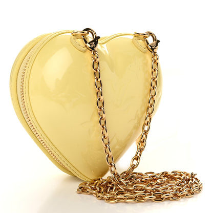 Louis Vuitton Vernis Keep My Heart Chain Bag Chic Yellow 3 of 10