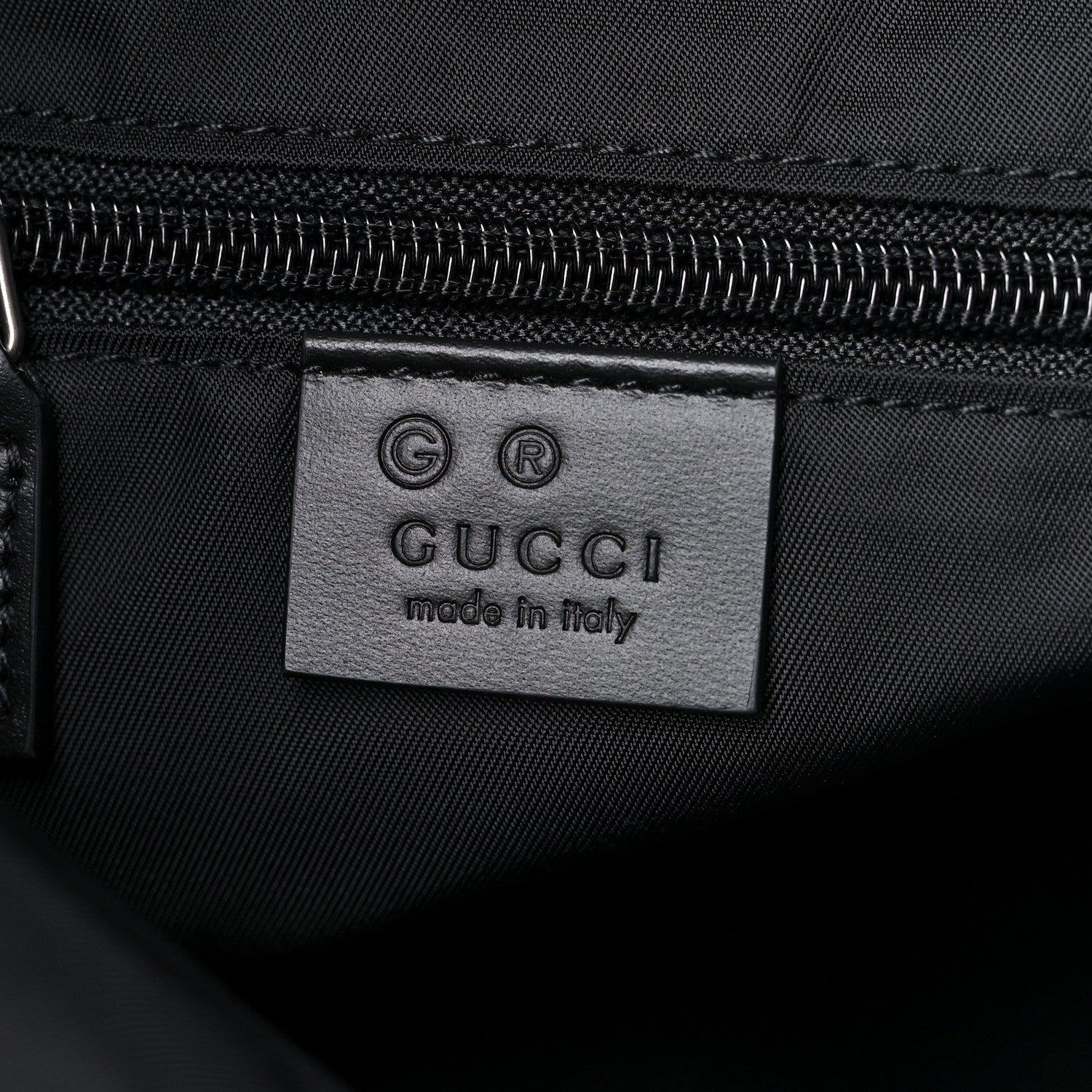 Gucci Techno Canvas Web Single Buckle Backpack Black 5 of 8