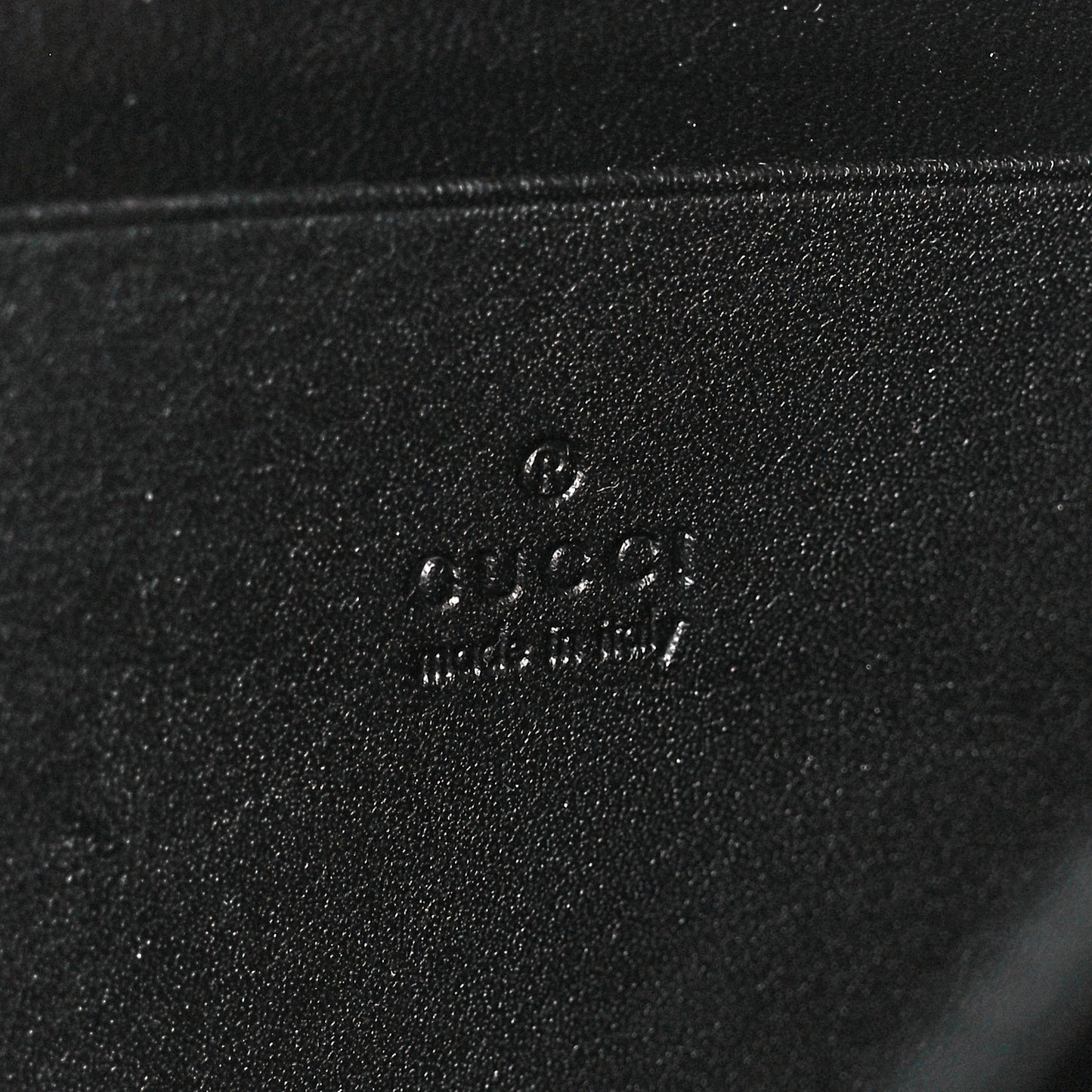Velvet Matelasse GG Marmont Chain Wallet Black
