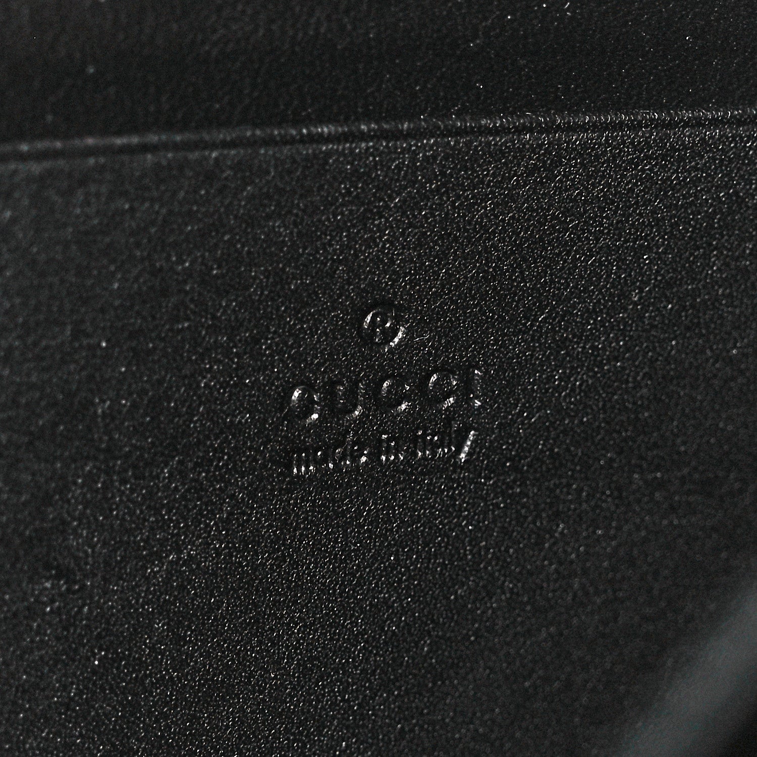 Gucci Velvet Matelasse GG Marmont Chain Wallet Black 6 of 11