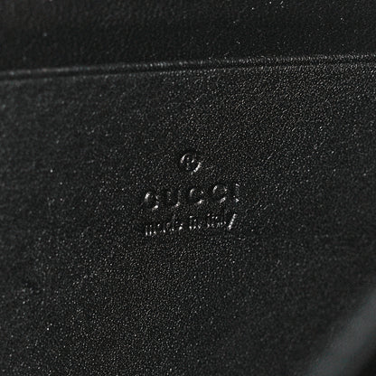 Gucci Velvet Matelasse GG Marmont Chain Wallet Black 6 of 11