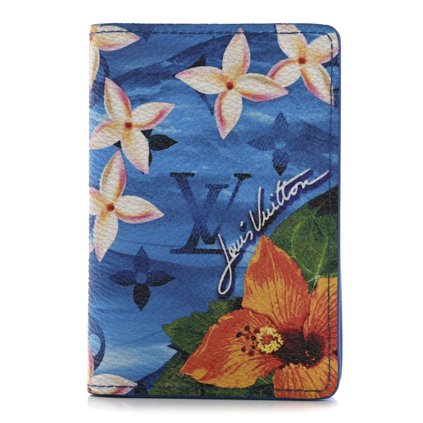 Monogram Surfin' Pocket Organizer NM Blue