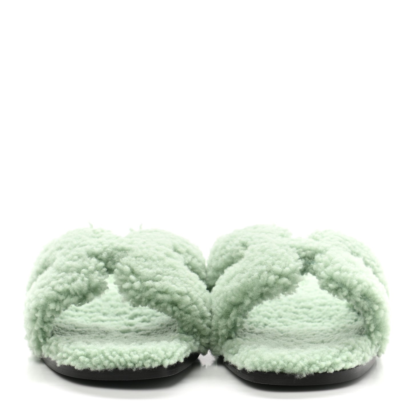 Woolskin Oran Sandals 37.5 Vert D'Eau