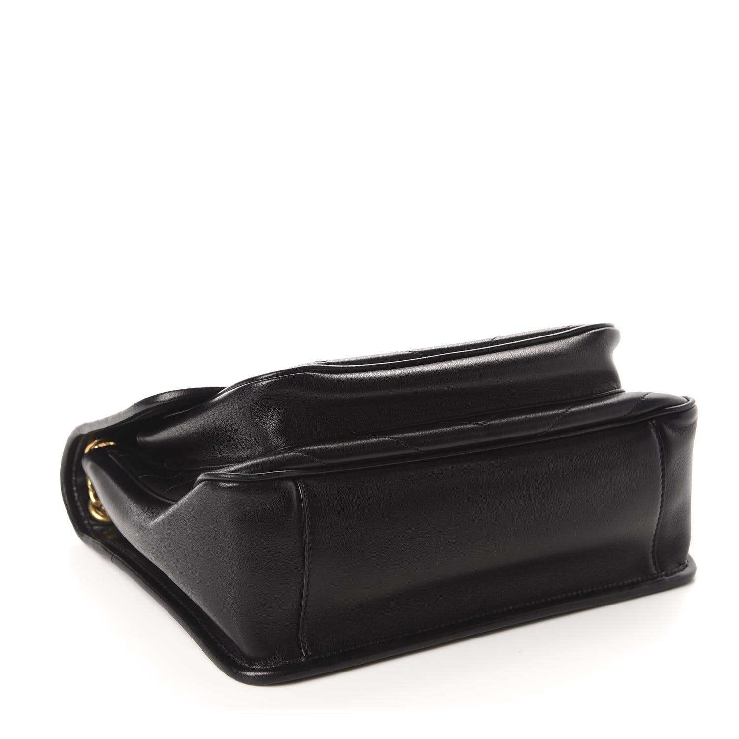 Saint Laurent Lambskin Matelasse Monogram Medium Niki Chain Satchel Black 4 of 12
