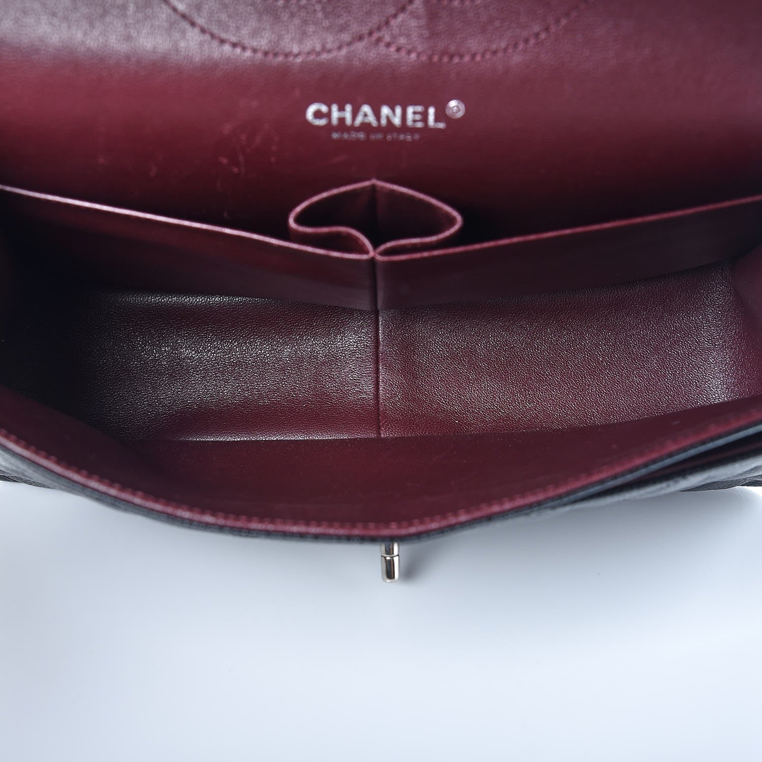 Chanel Caviar Quilted Jumbo Double Flap Black 5 of 9