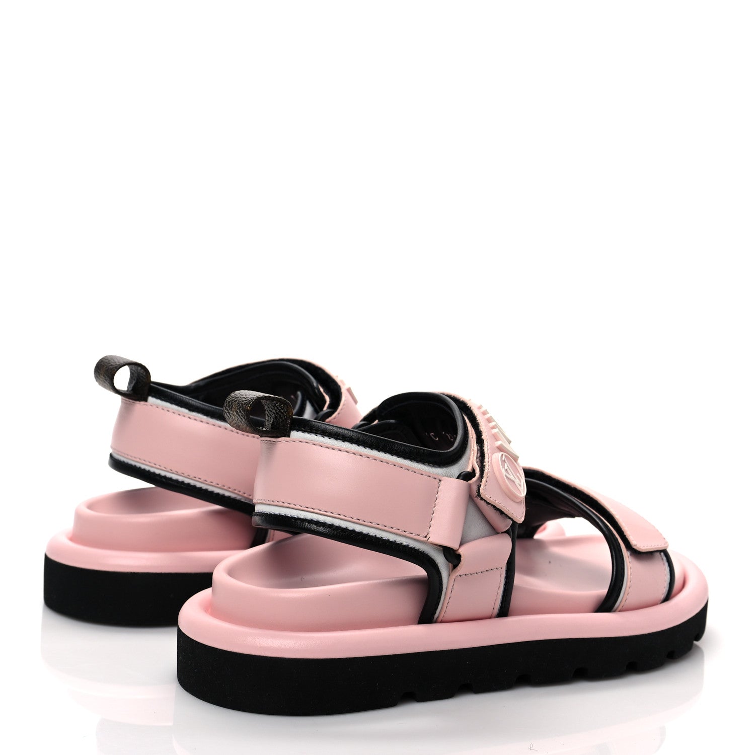 Louis Vuitton Calfskin Pool Pillow Flat Comfort Sandals 36 Rose Clair Pink 4 of 8