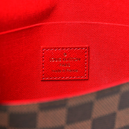 Louis Vuitton Damier Ebene Pochette Felicie Chain Wallet 7 of 9