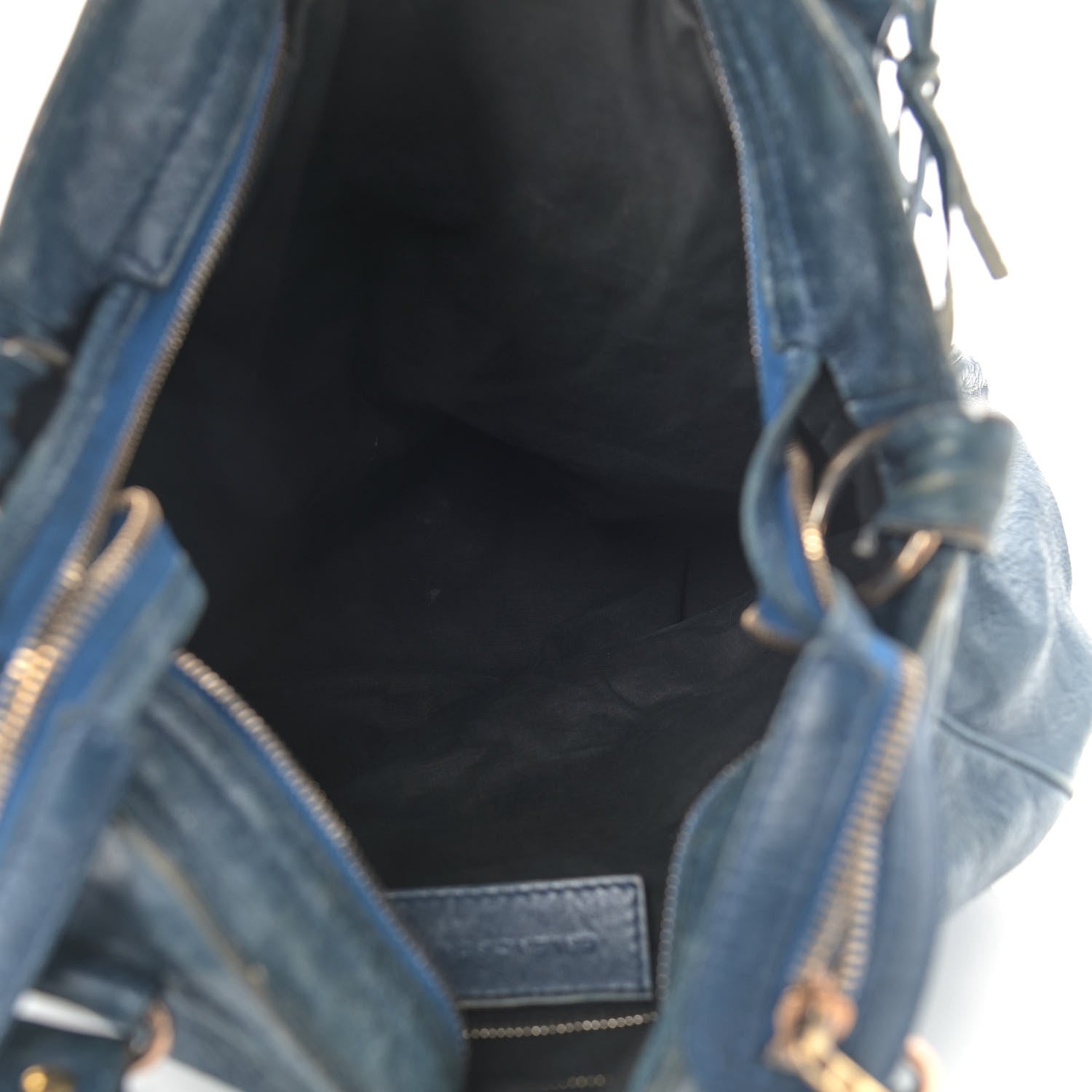 Balenciaga Agneau Giant 12 Rose Gold Hardware Velo Bleu Cobalt Bleu Electric 9 of 26