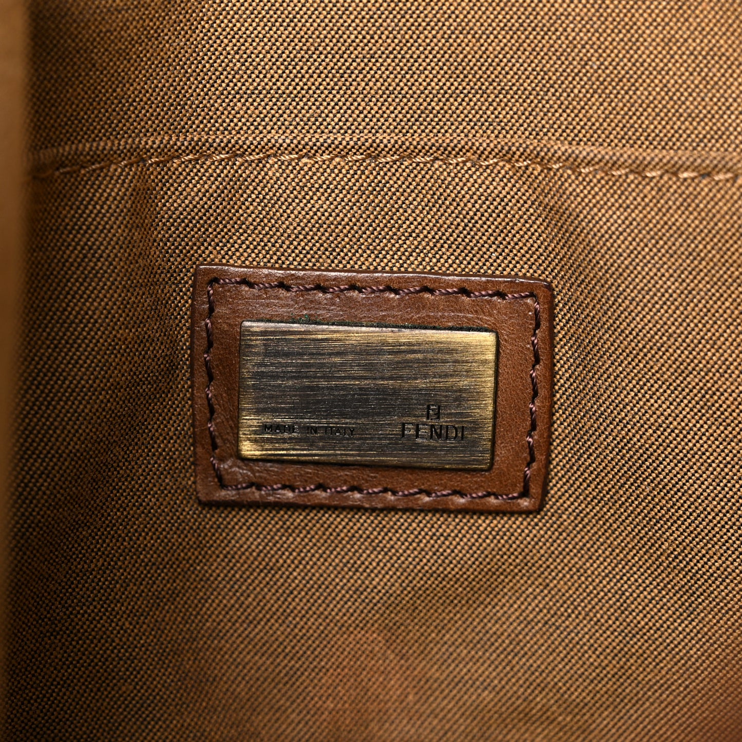 Zucca Vitello Patchwork Messenger Bag Tobacco Sabbia