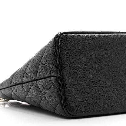 Chanel Caviar Quilted Medallion Tote Black 10 of 11