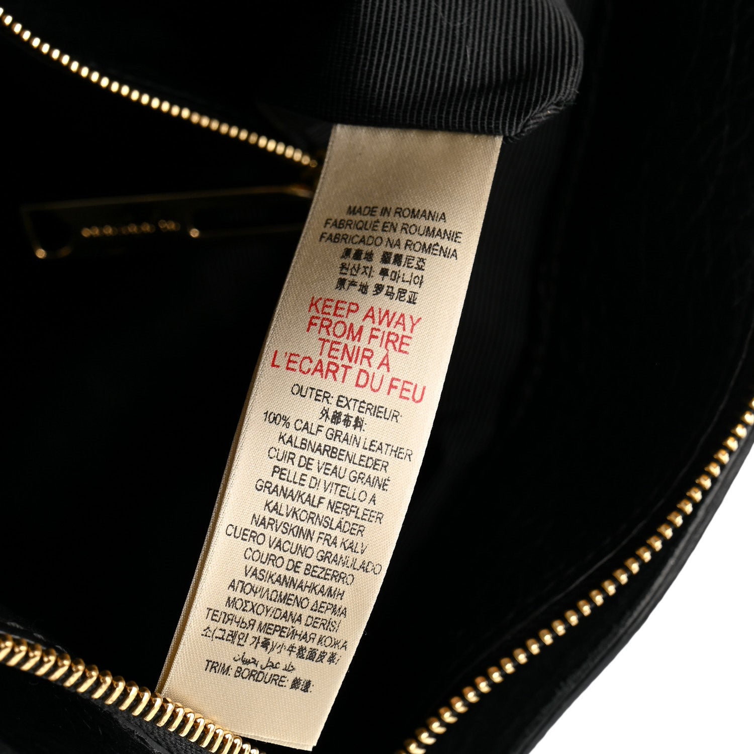 Burberry Heritage Grain Check Embossed Medium Dewsbury Tote Black 7 of 14