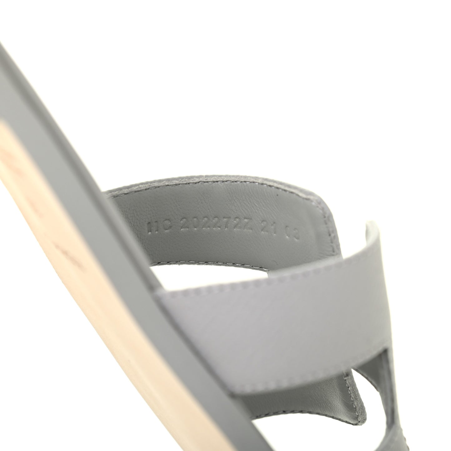 Epsom Oran Sandals 38 Bleu Glacier