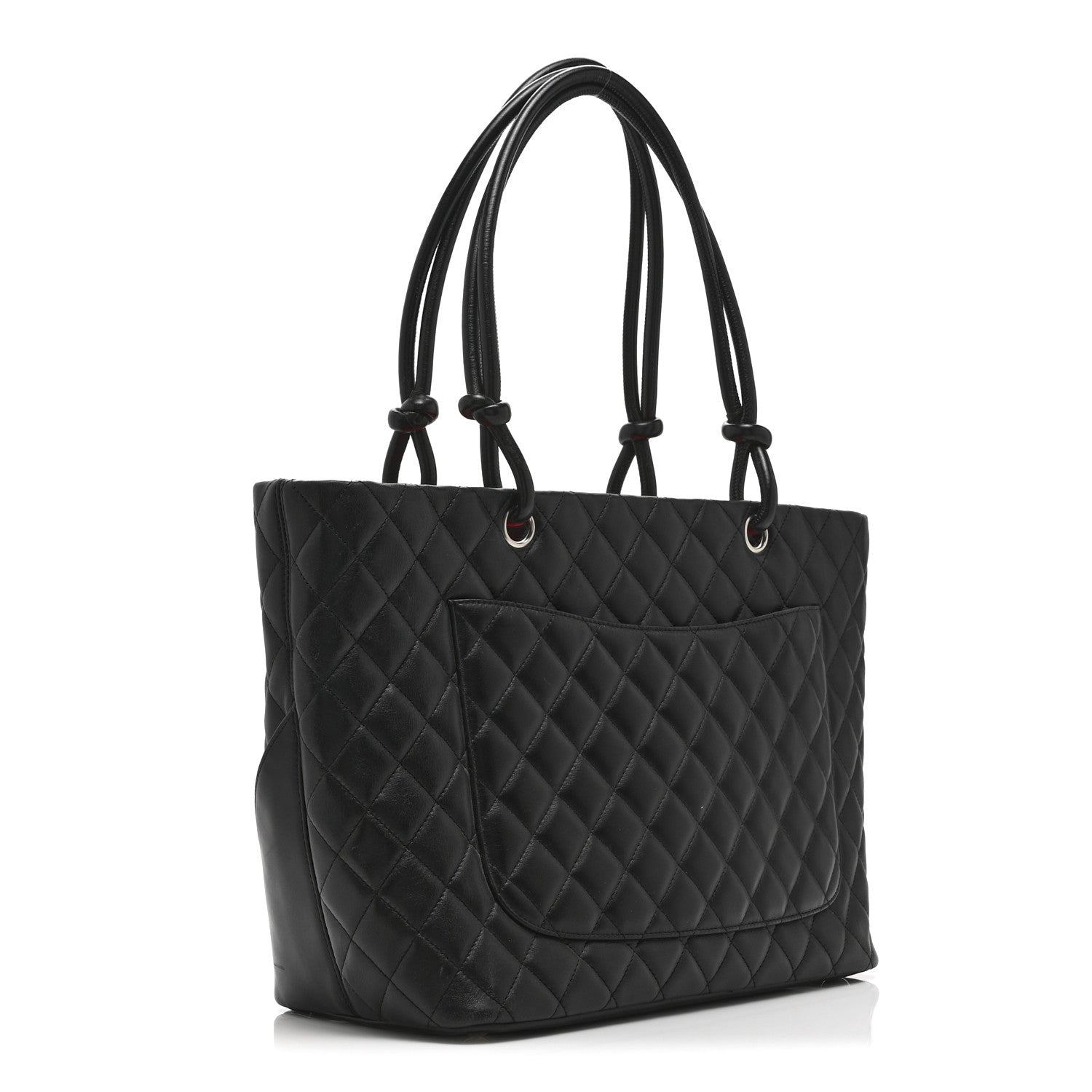 Chanel Calfskin Quilted Large Cambon Tote Black 3 of 10