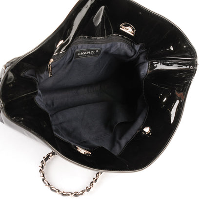 Chanel Patent Crystal Strass Bonbons Tote Black 5 of 7