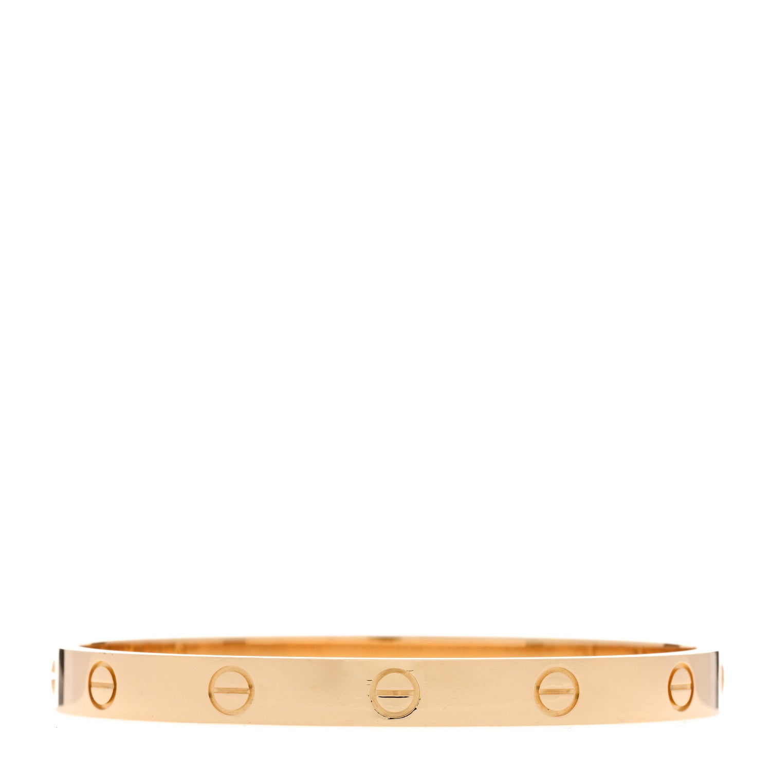 Cartier 18K Yellow Gold LOVE Bracelet 17 2 of 9
