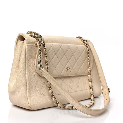 Chanel Caviar Quilted Small Flap Ivory 3 of 8