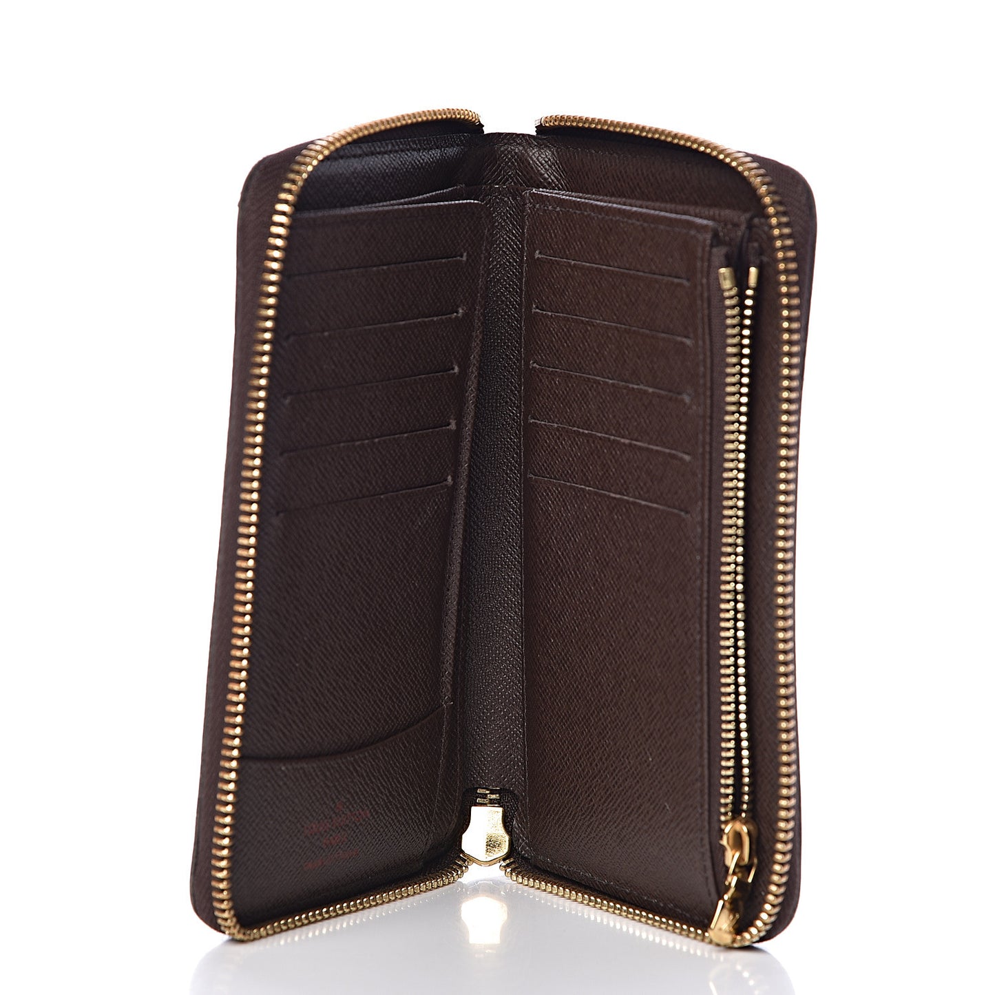 Damier Ebene Zippy Compact Wallet