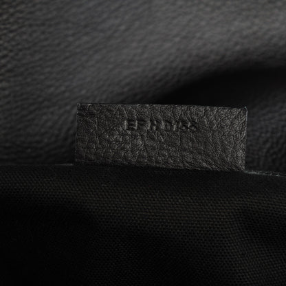 Givenchy Waxy Grained Calfskin Medium Pandora Pure Flap Bag Black 7 of 7