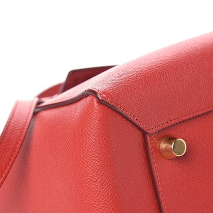 Celine Grained Calfskin Mini Belt Bag Coquelicot 9 of 13