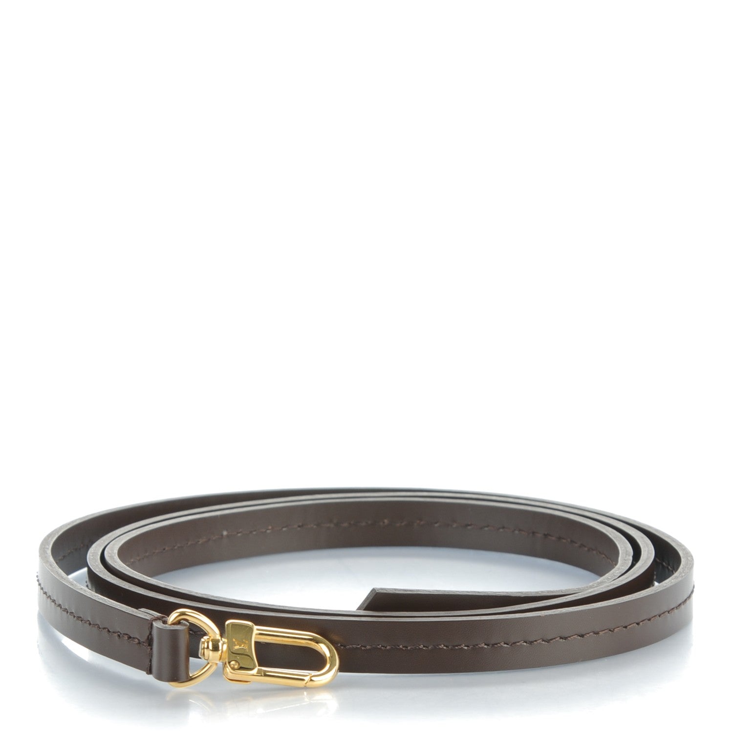 Louis Vuitton Calfskin 12mm Favorite Long Strap Brown 1 of 4