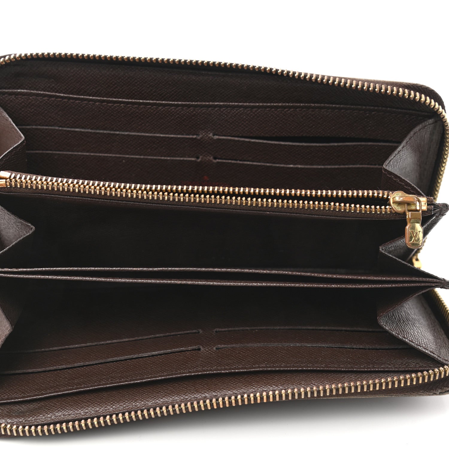 Louis Vuitton Damier Ebene Zippy Wallet 5 of 16