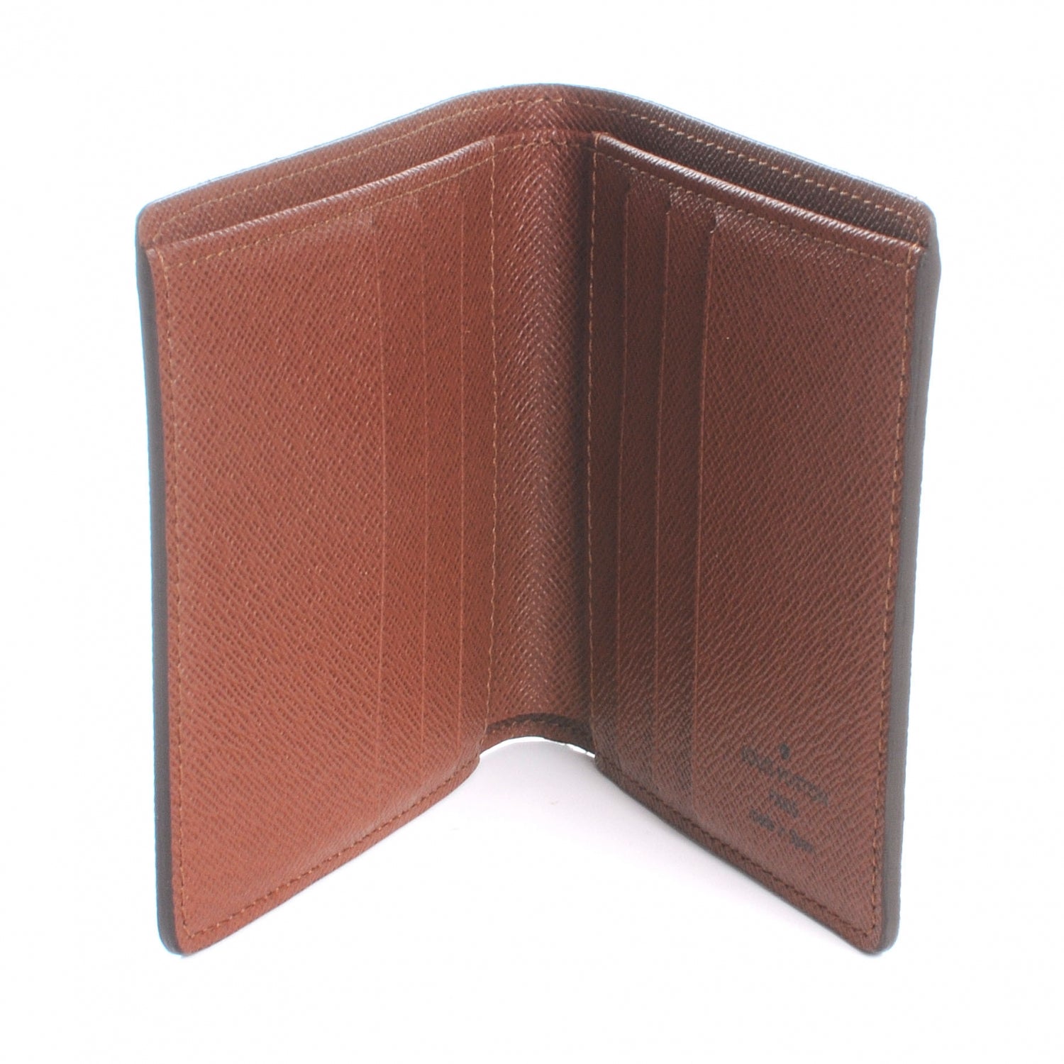 Louis Vuitton Monogram Mens Billfold Wallet 6 Credit Card Slots 5 of 8