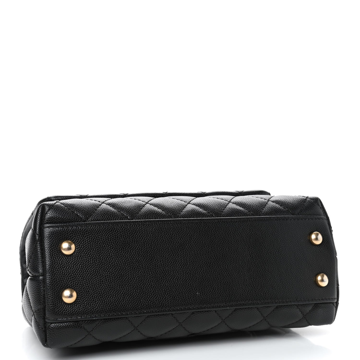 Chanel Caviar Quilted Mini Coco Handle Flap Black 3 of 4
