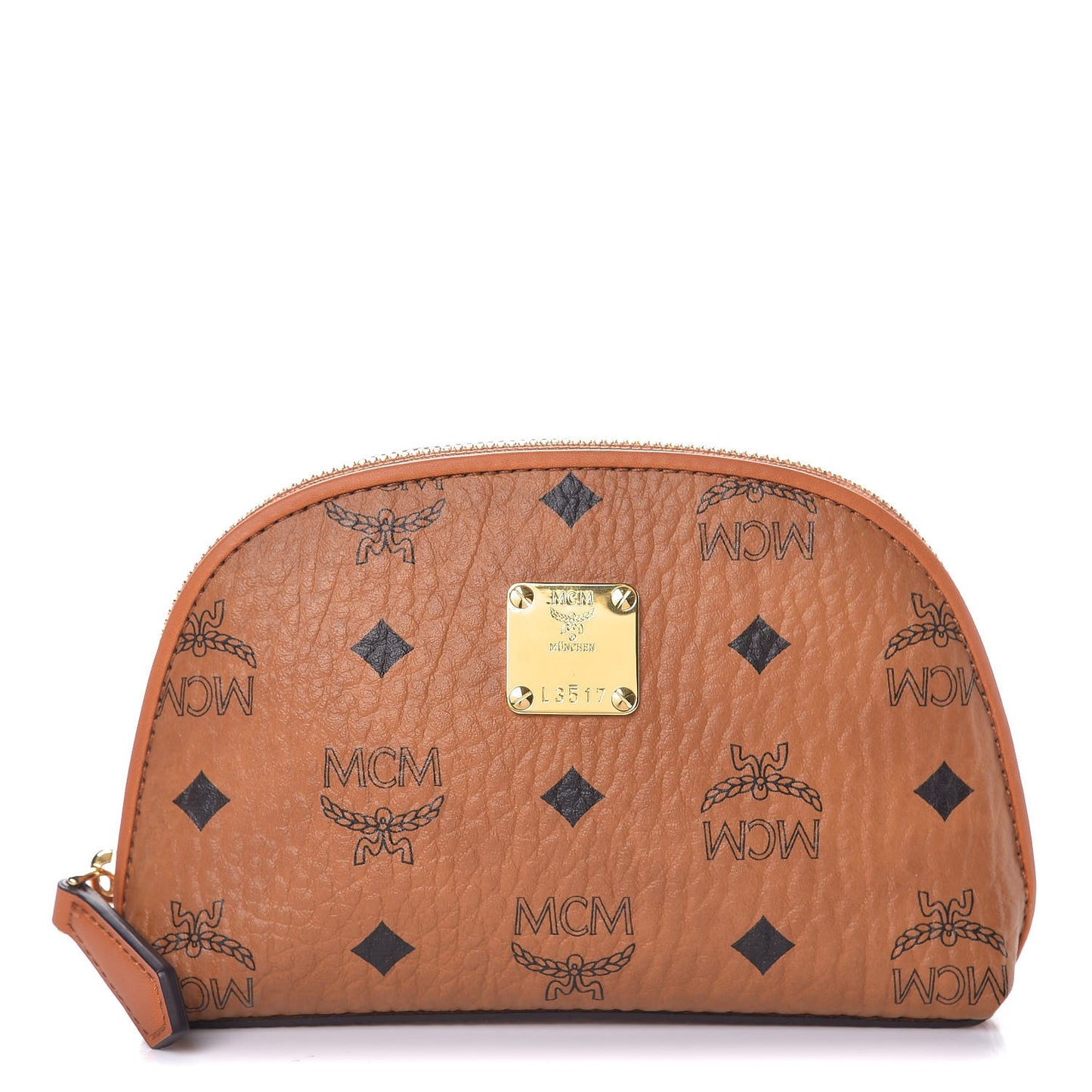 Visetos Heritage Cosmetic Pouch Cognac