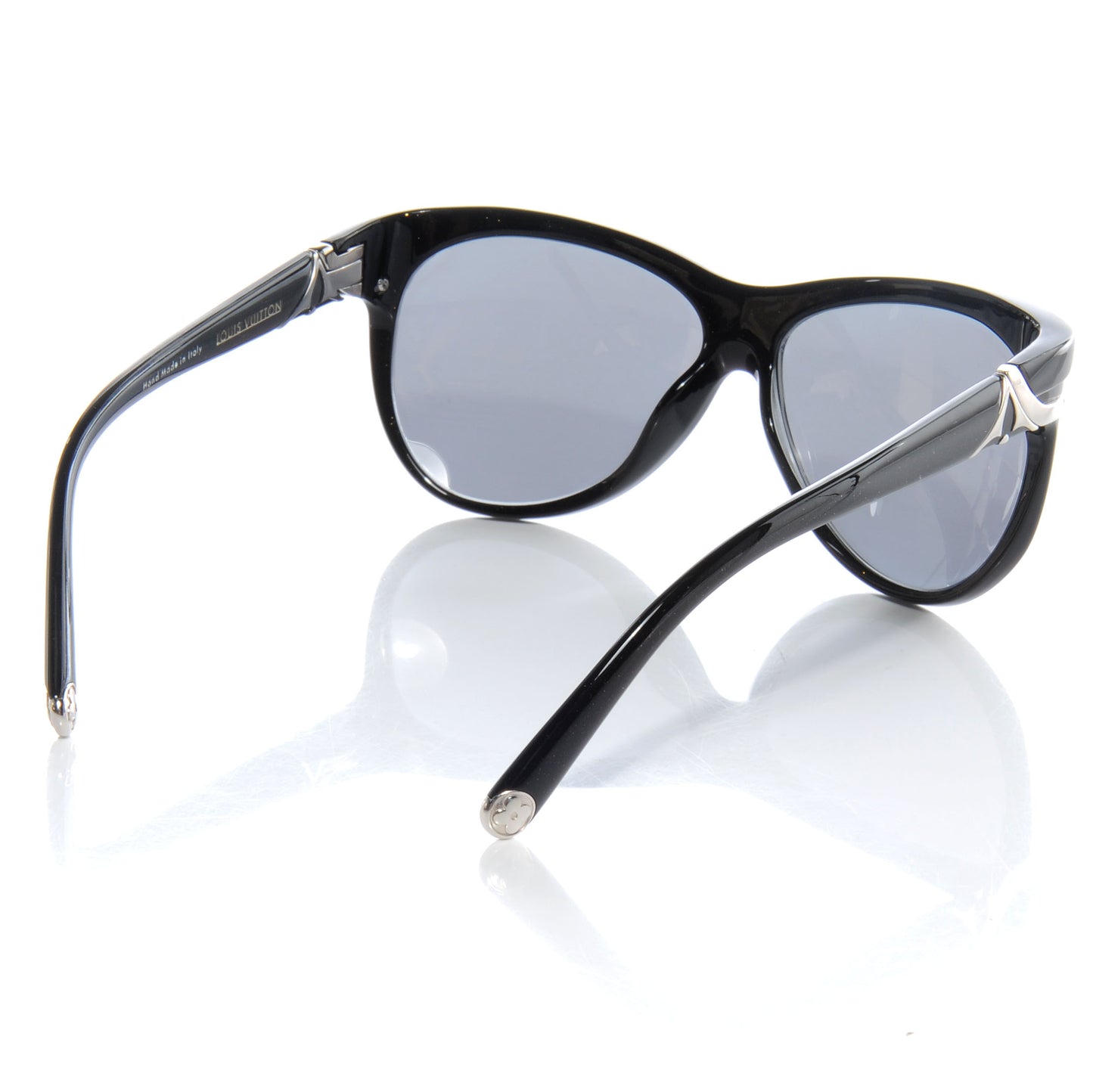 Acetate Dahlia Carre Sunglasses Black