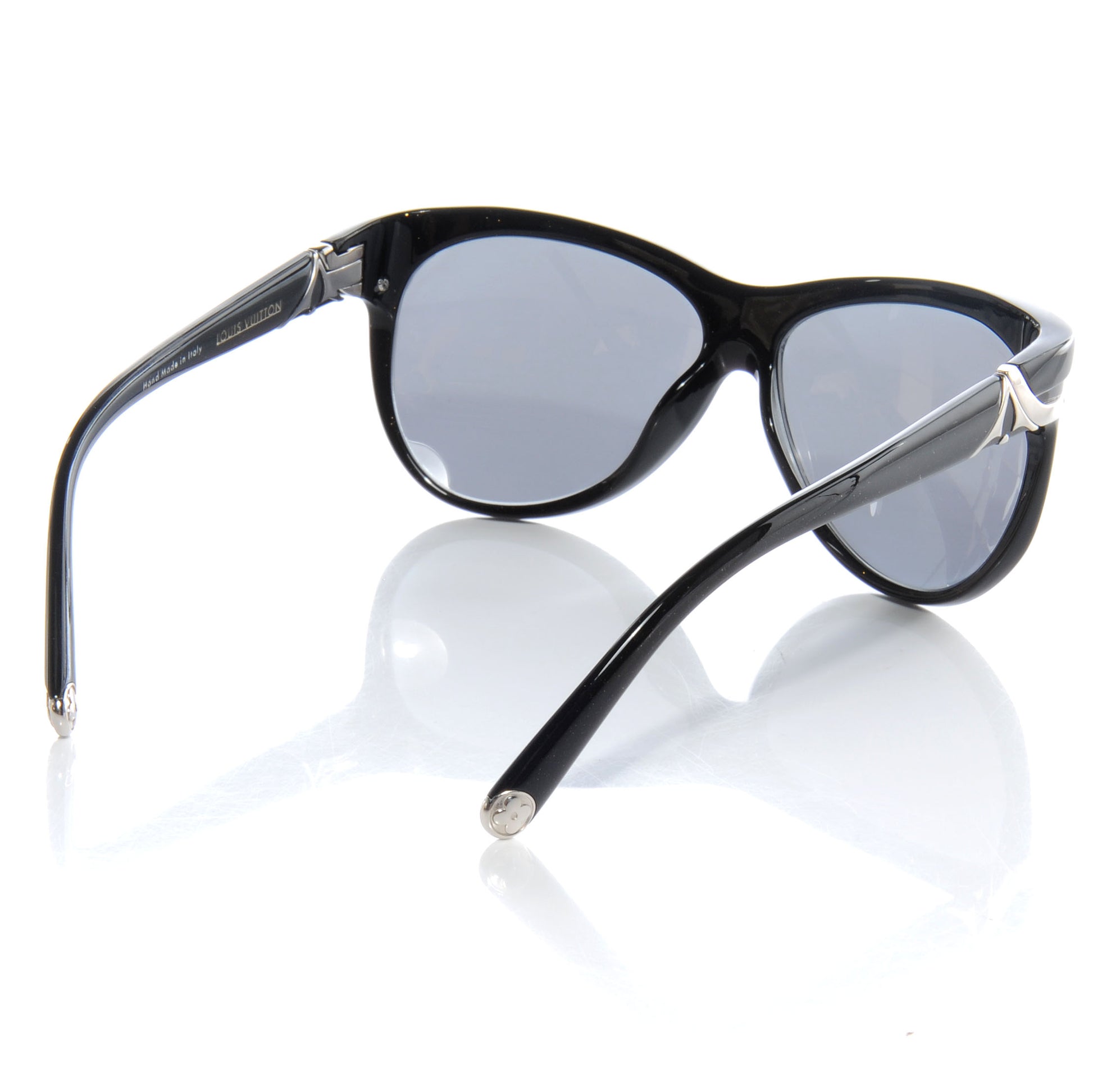 Louis Vuitton Acetate Dahlia Carre Sunglasses Black 2 of 5