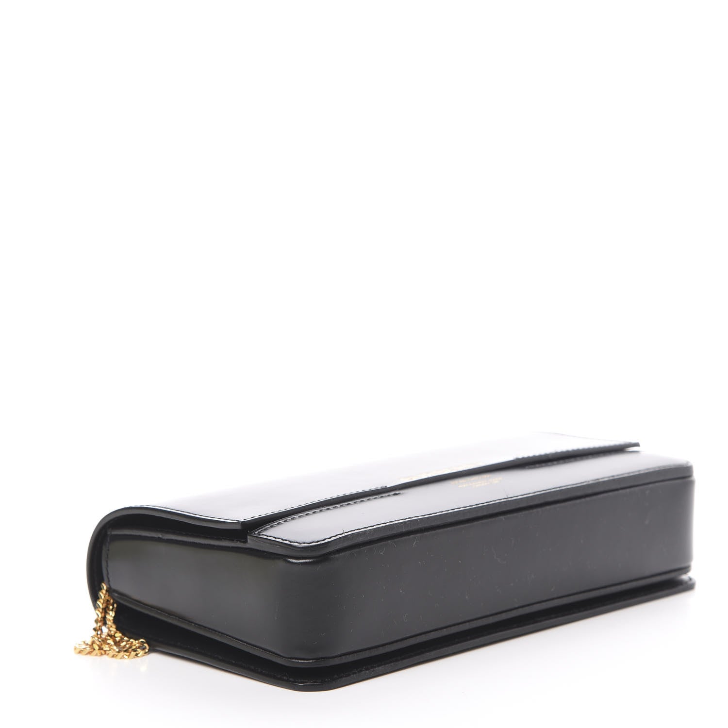Burberry Calfskin Grace Chain Clutch Black 4 of 10