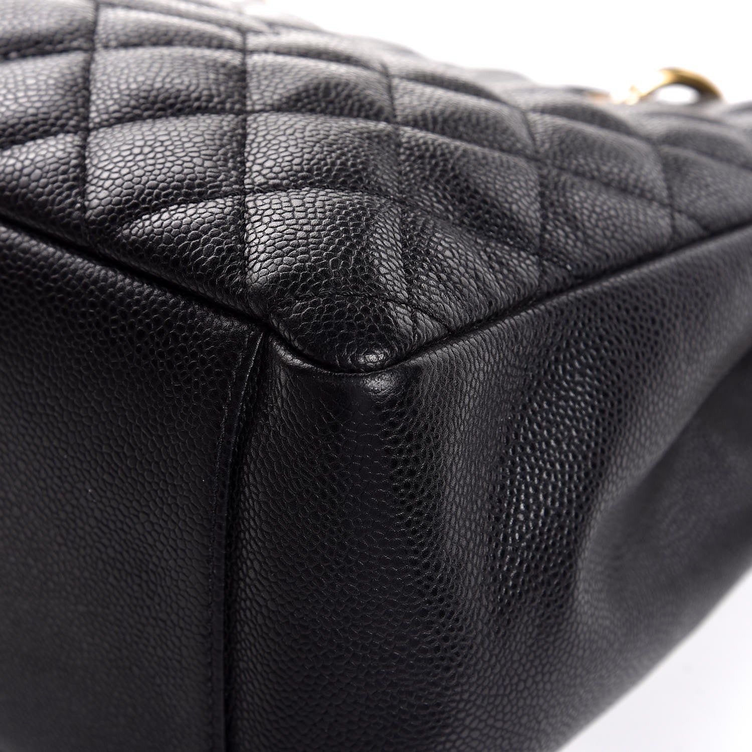 Chanel Caviar Quilted Grand Shopping Tote GST Black 9 of 11
