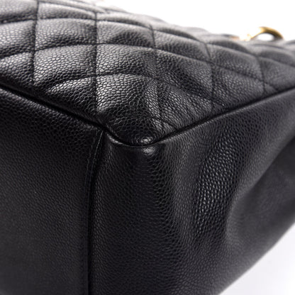 Chanel Caviar Quilted Grand Shopping Tote GST Black 9 of 11