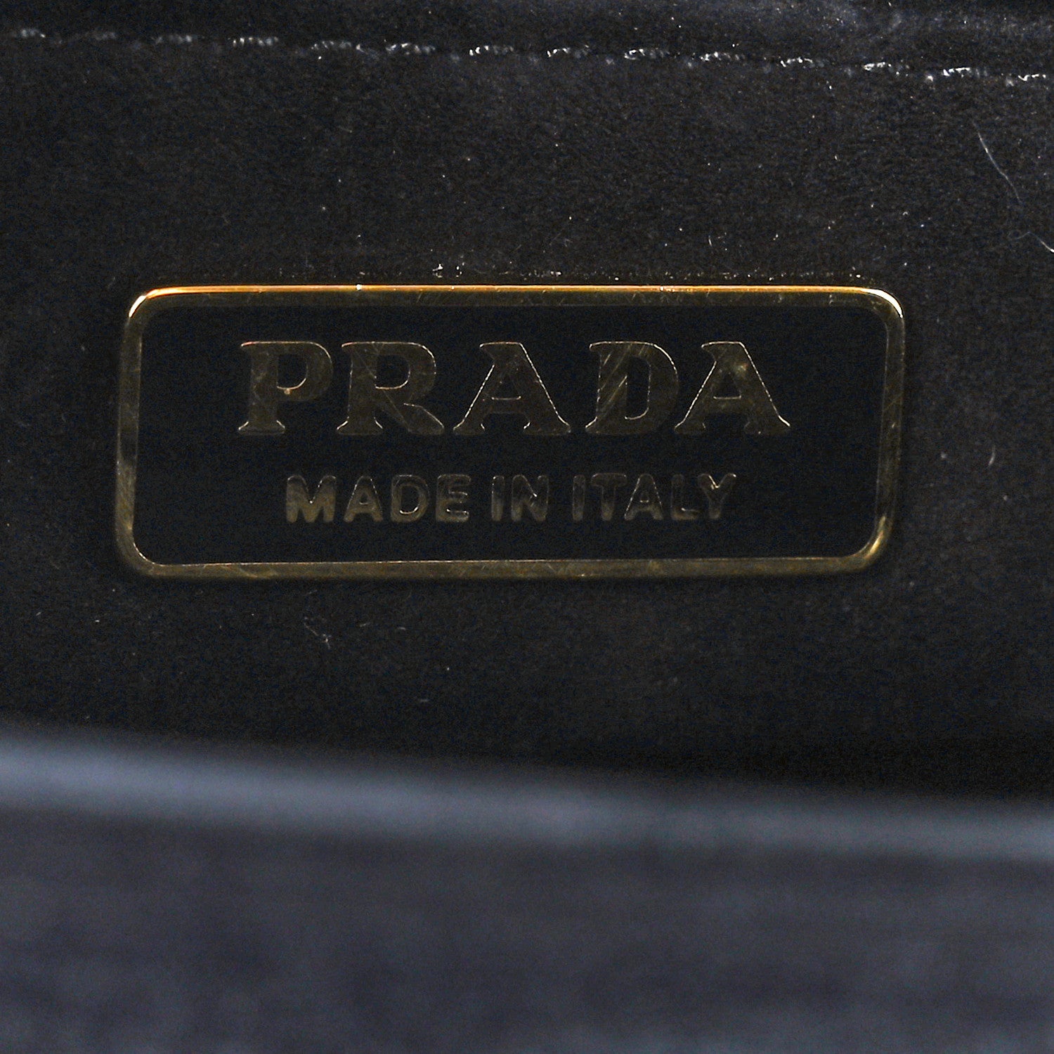 Prada Velvet Cahier Belt Bag Black 6 of 10