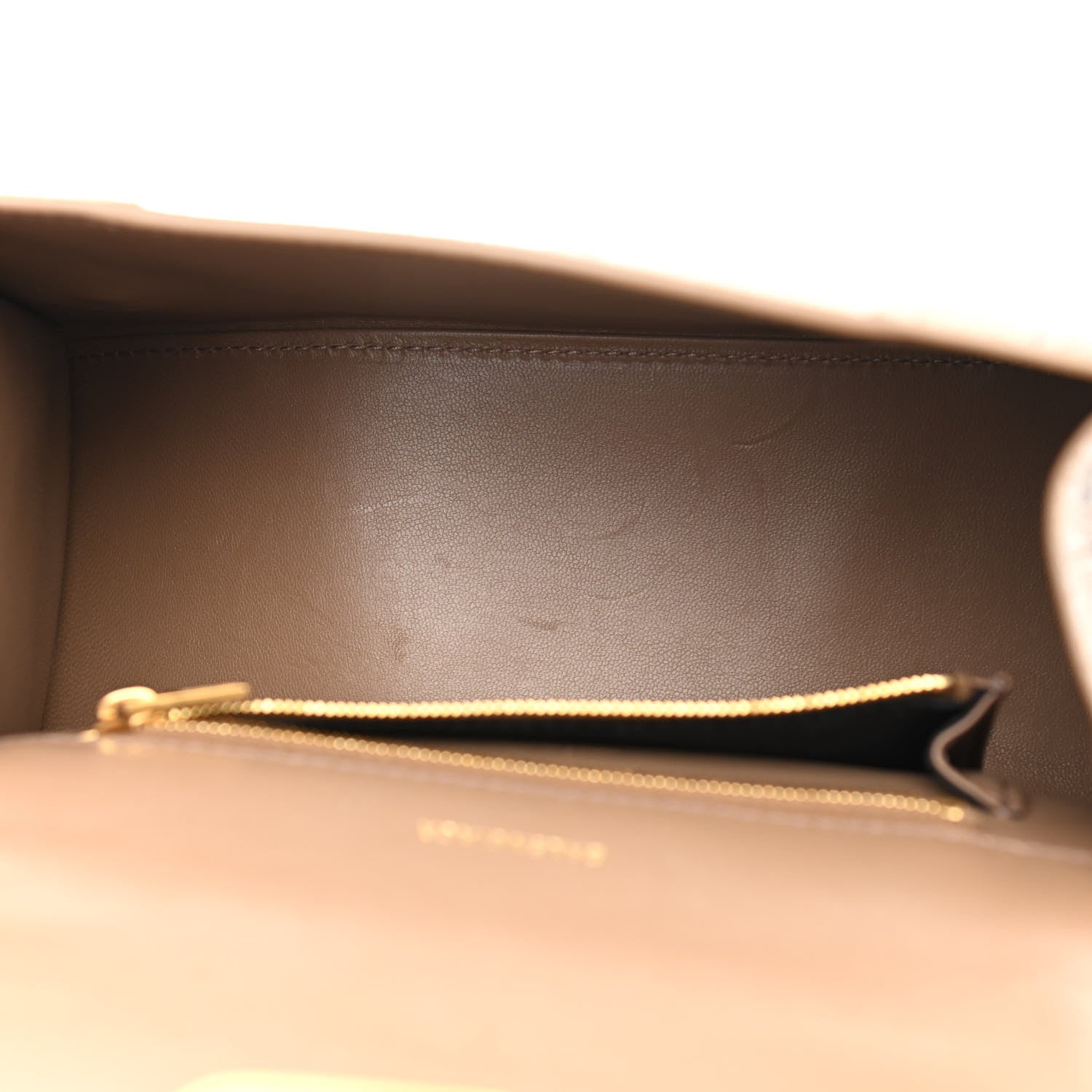 Balenciaga Coated Canvas BB Monogram Small Hourglass Top Handle Bag Beige Brown 4 of 10
