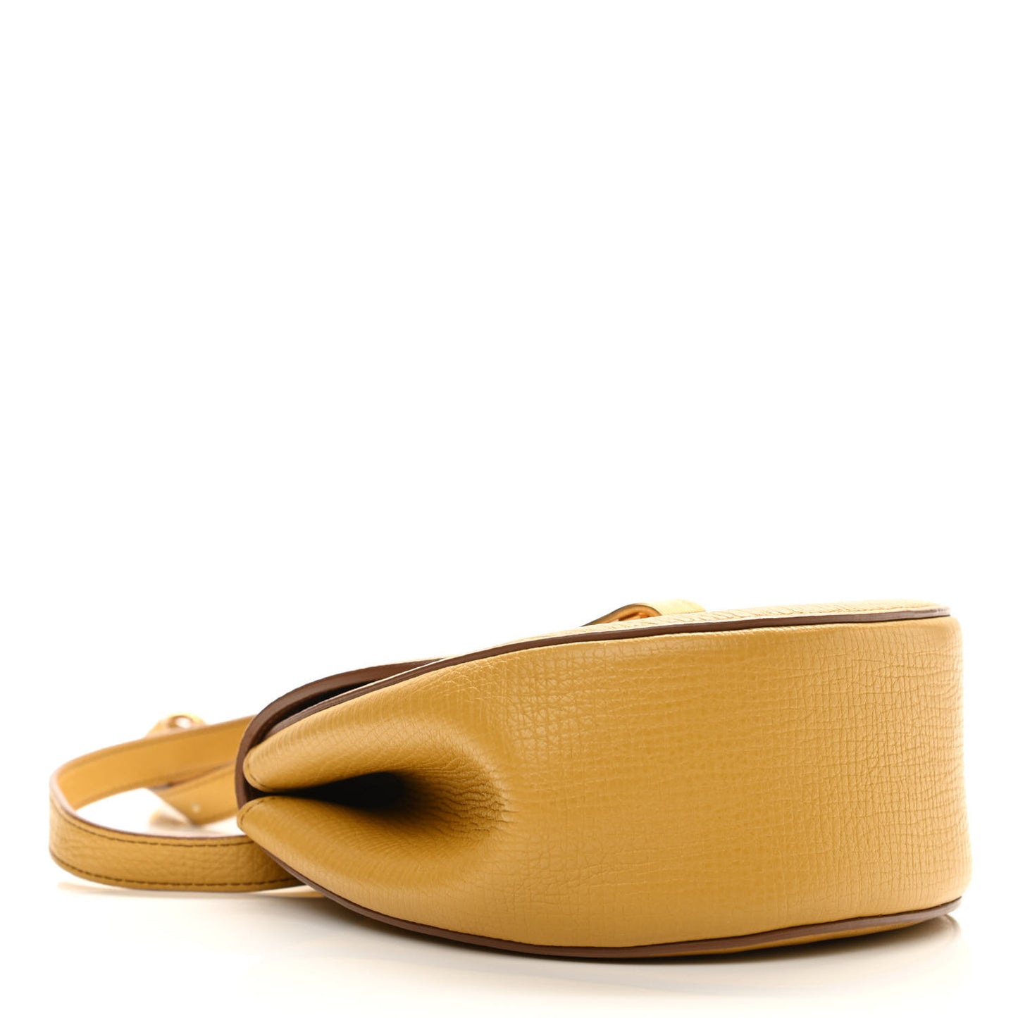 Palmellato Calfskin Rounded Belt Bag Butterscotch