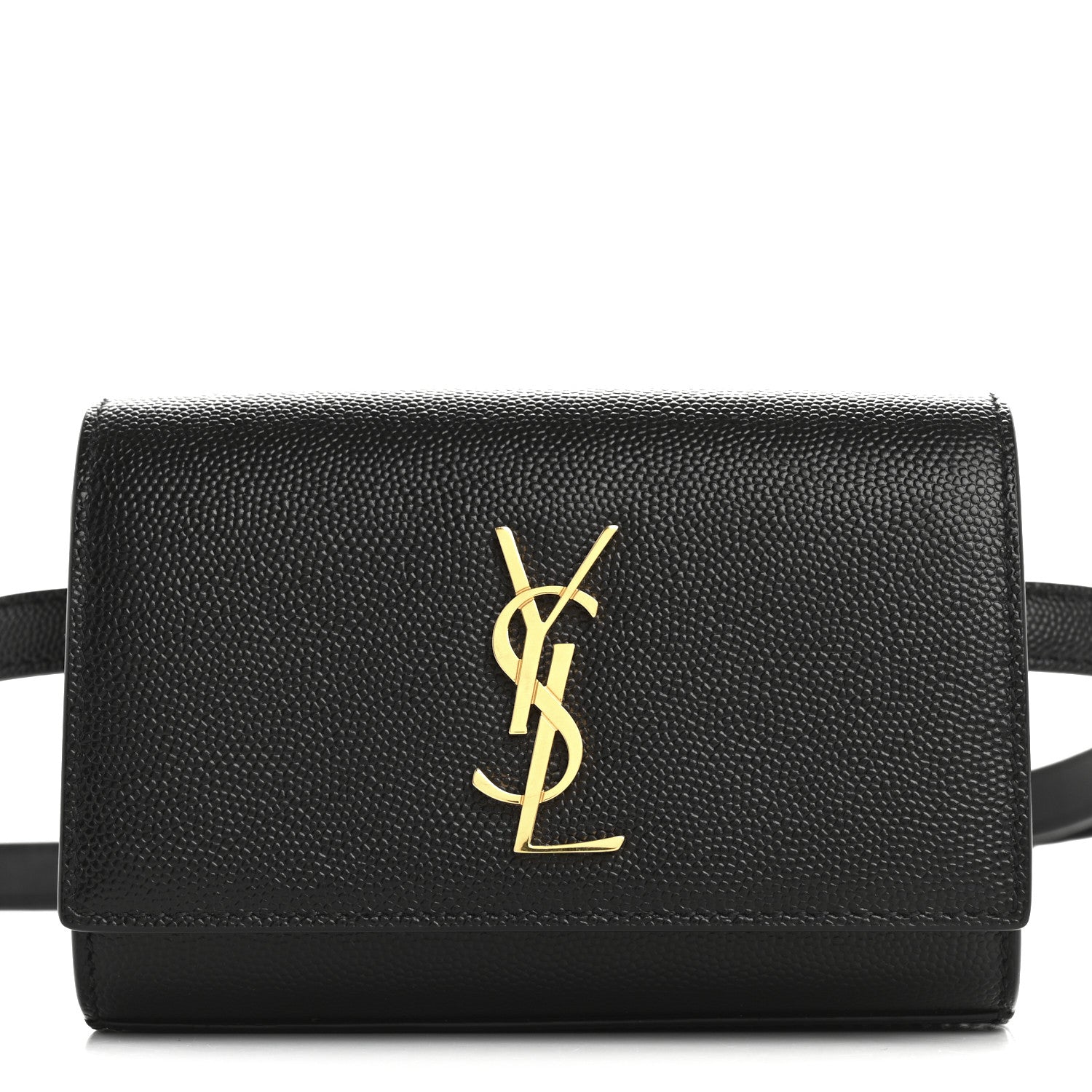 Saint Laurent Grain De Poudre Monogram Kate Belt Bag Black 8 of 12