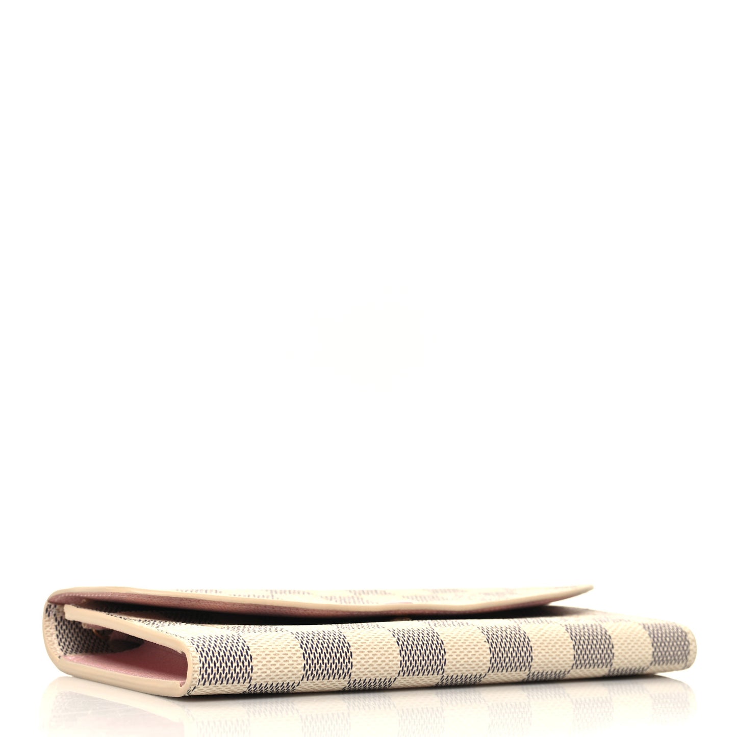 Damier Azur Emilie Wallet Rose Ballerine