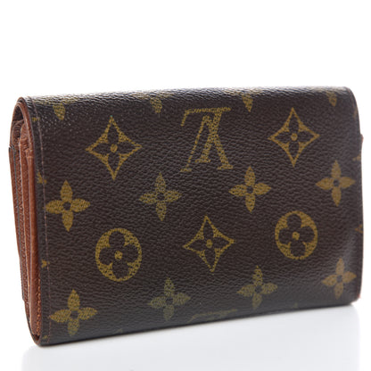 Louis Vuitton Monogram Porte-Monnaie Billets Tresor Wallet 3 of 16